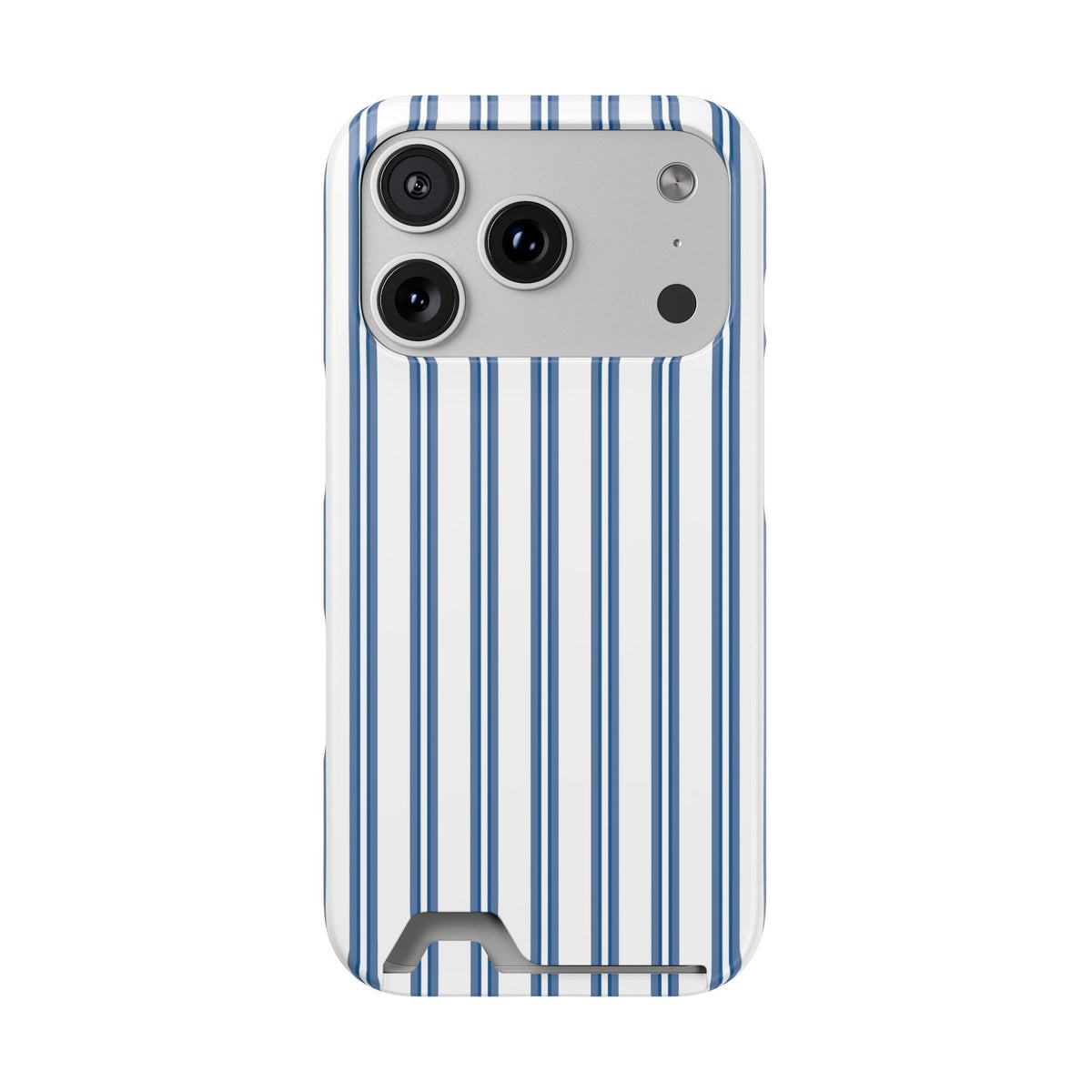 Blue Floral Card Holder Phone Case