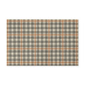Washable Rug - Neutral Beige Plaid Area Rug (Machine-Washable)