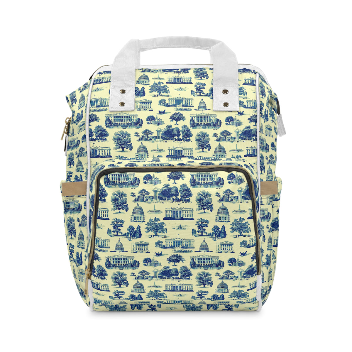 Toile Capitol Diaper Backpack — Multifunctional Baby Bag with Changing Pocket