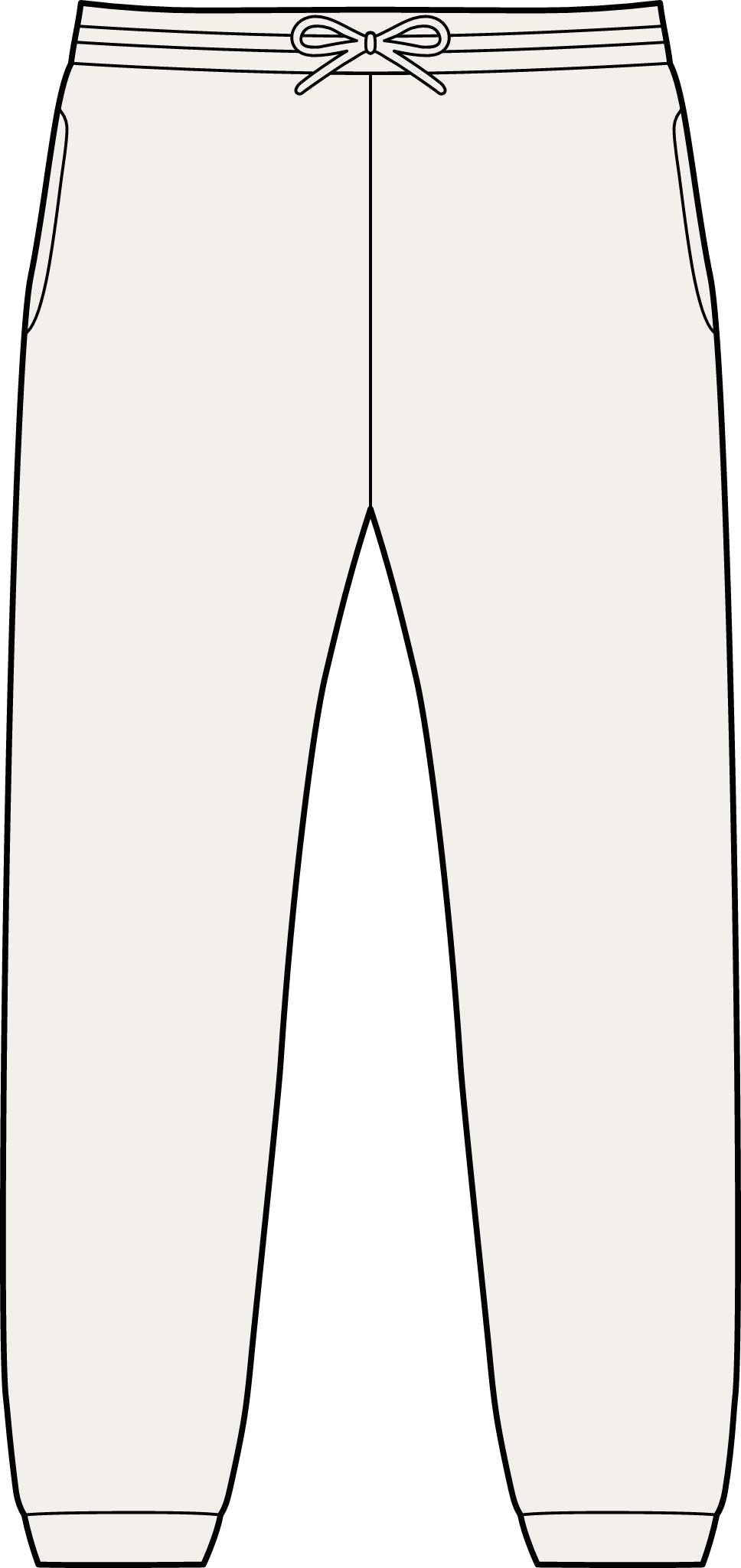 Flyer Joggers — Minimal Monogram Track Pants