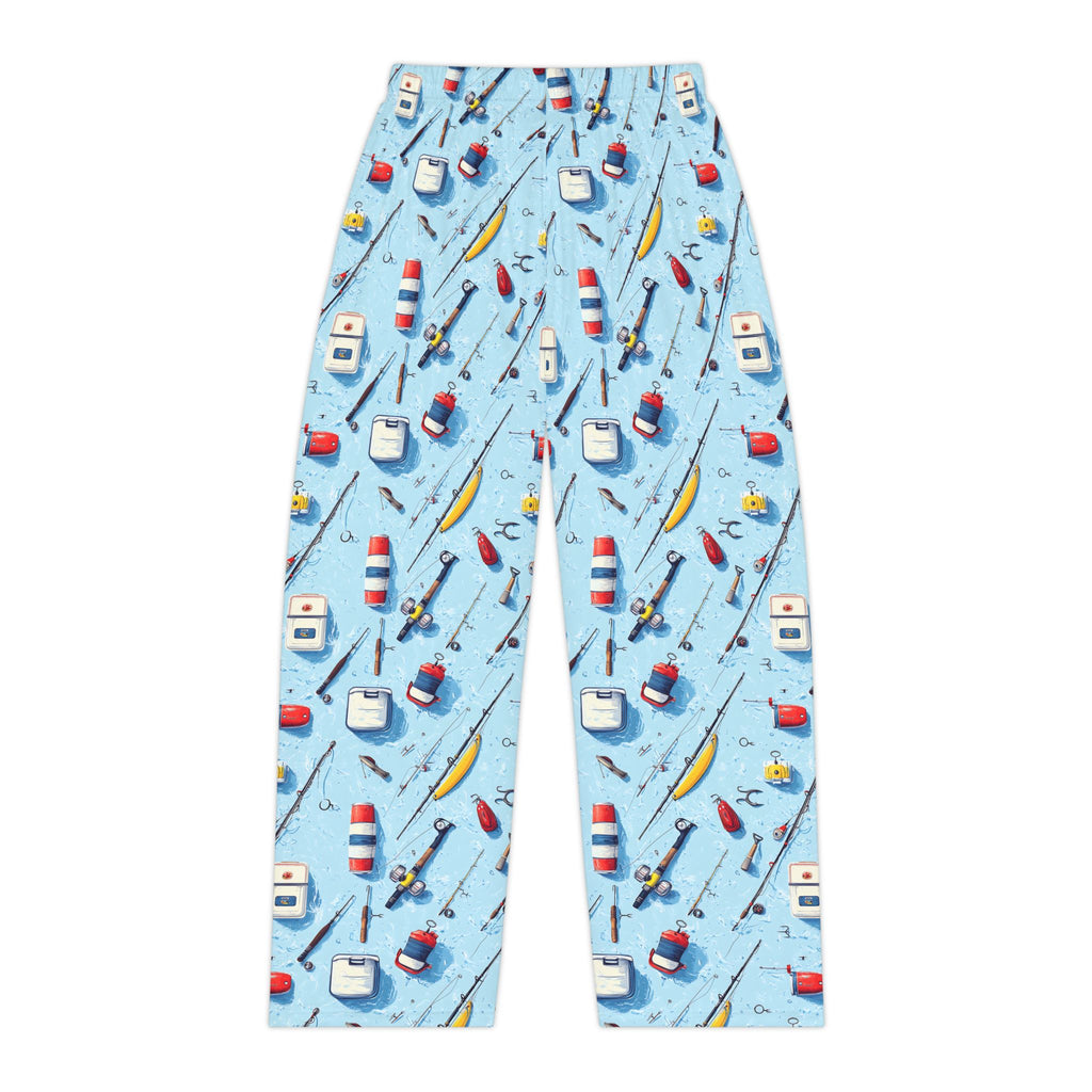 Fishing Pattern Women's Pajama Pants — Coastal Lure Sleepwear