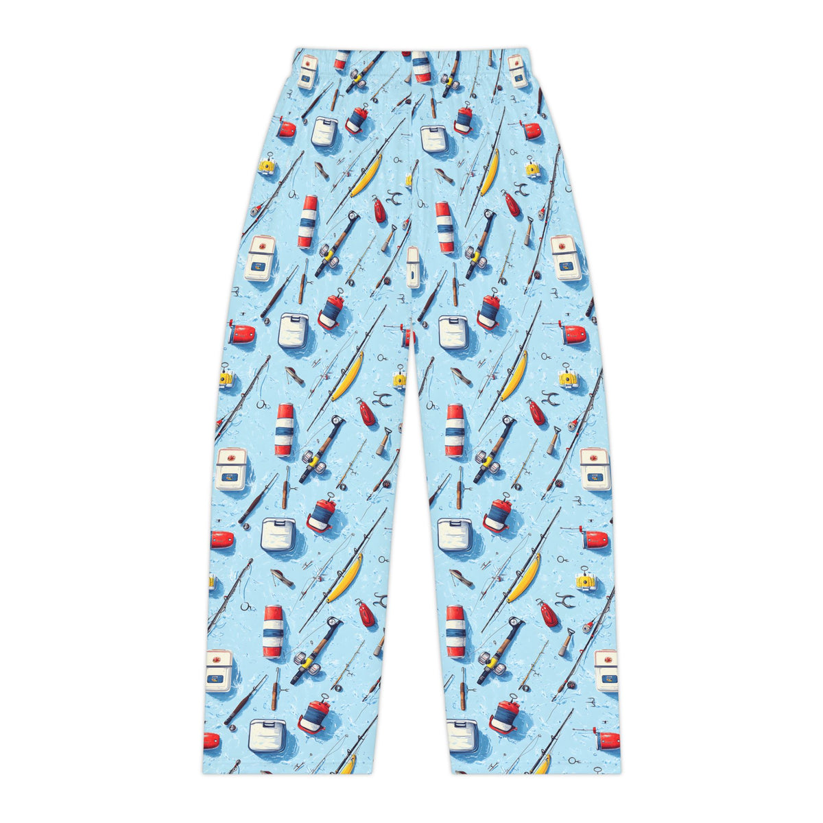 Fishing Pattern Women's Pajama Pants — Coastal Lure Sleepwear