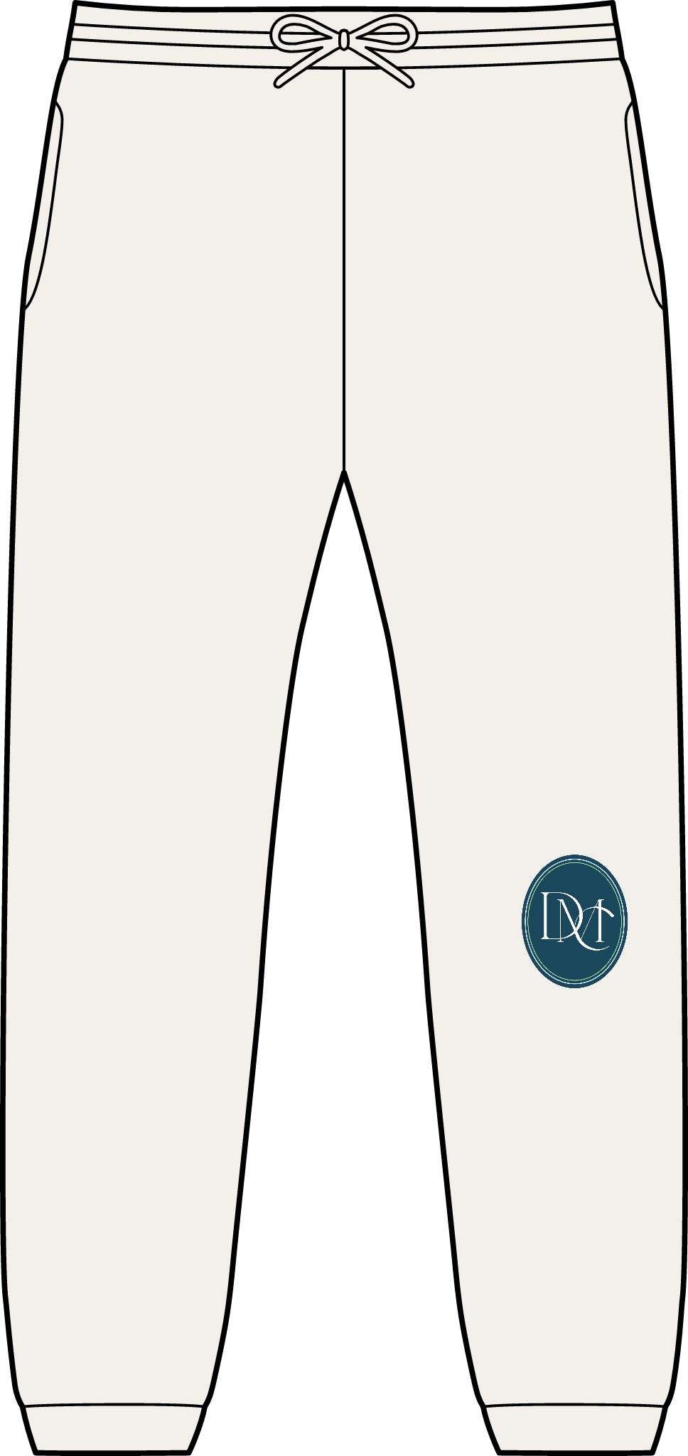 Flyer Joggers — Minimal Monogram Track Pants