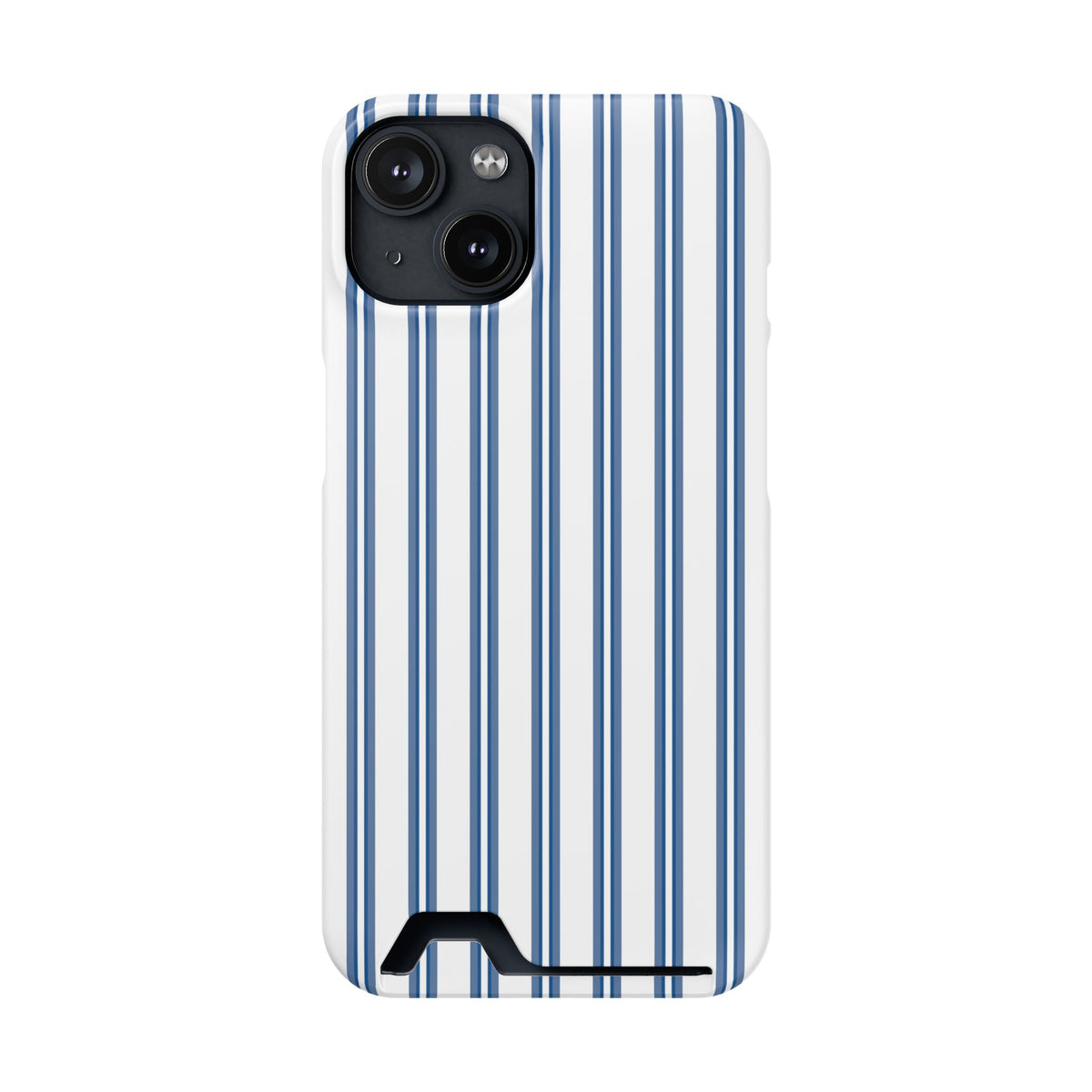 Blue Floral Card Holder Phone Case
