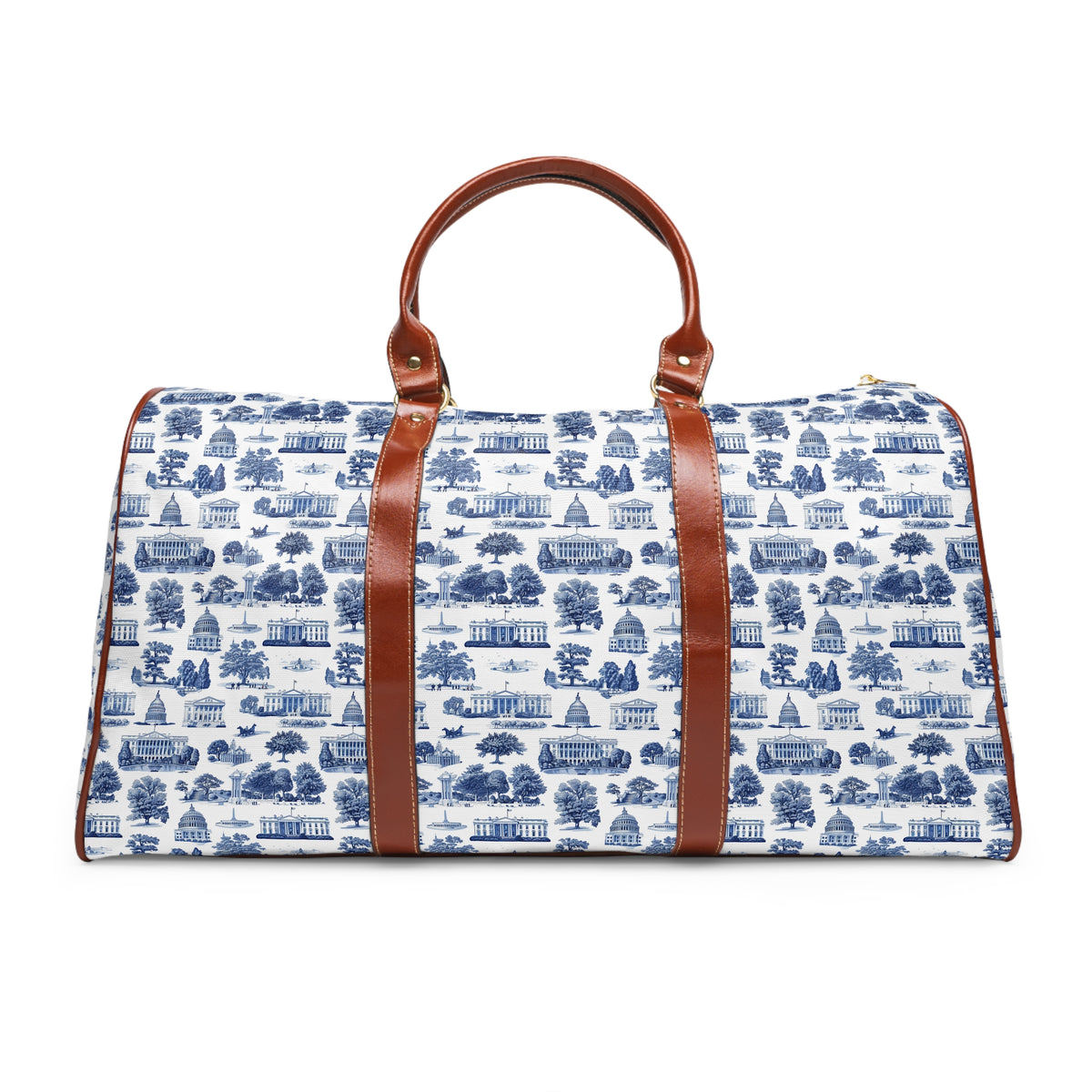 Waterproof Weekender Bag — Blue Toile Travel Duffle