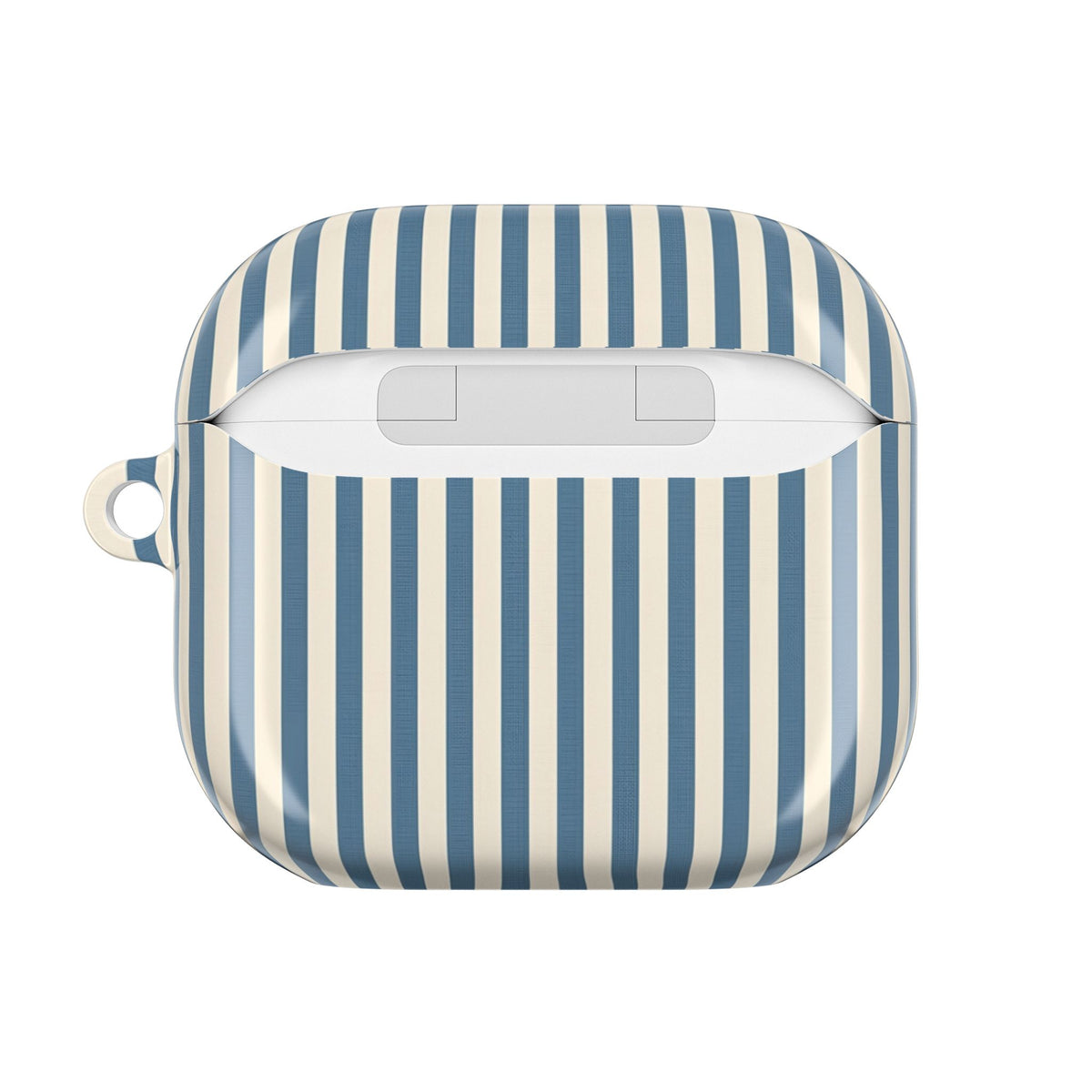 AirPod Case — Blue Toile Cityscape Pattern