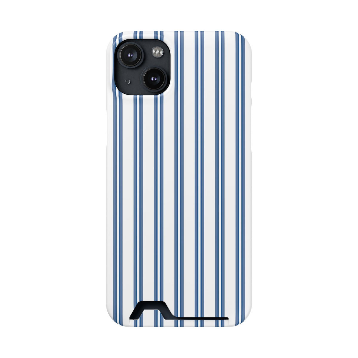Blue Floral Card Holder Phone Case