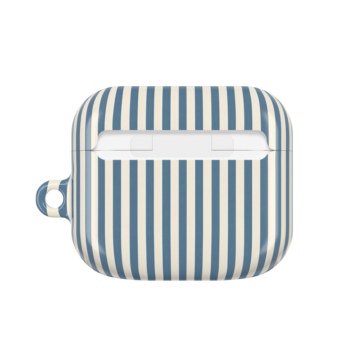 AirPod Case — Blue Toile Cityscape Pattern