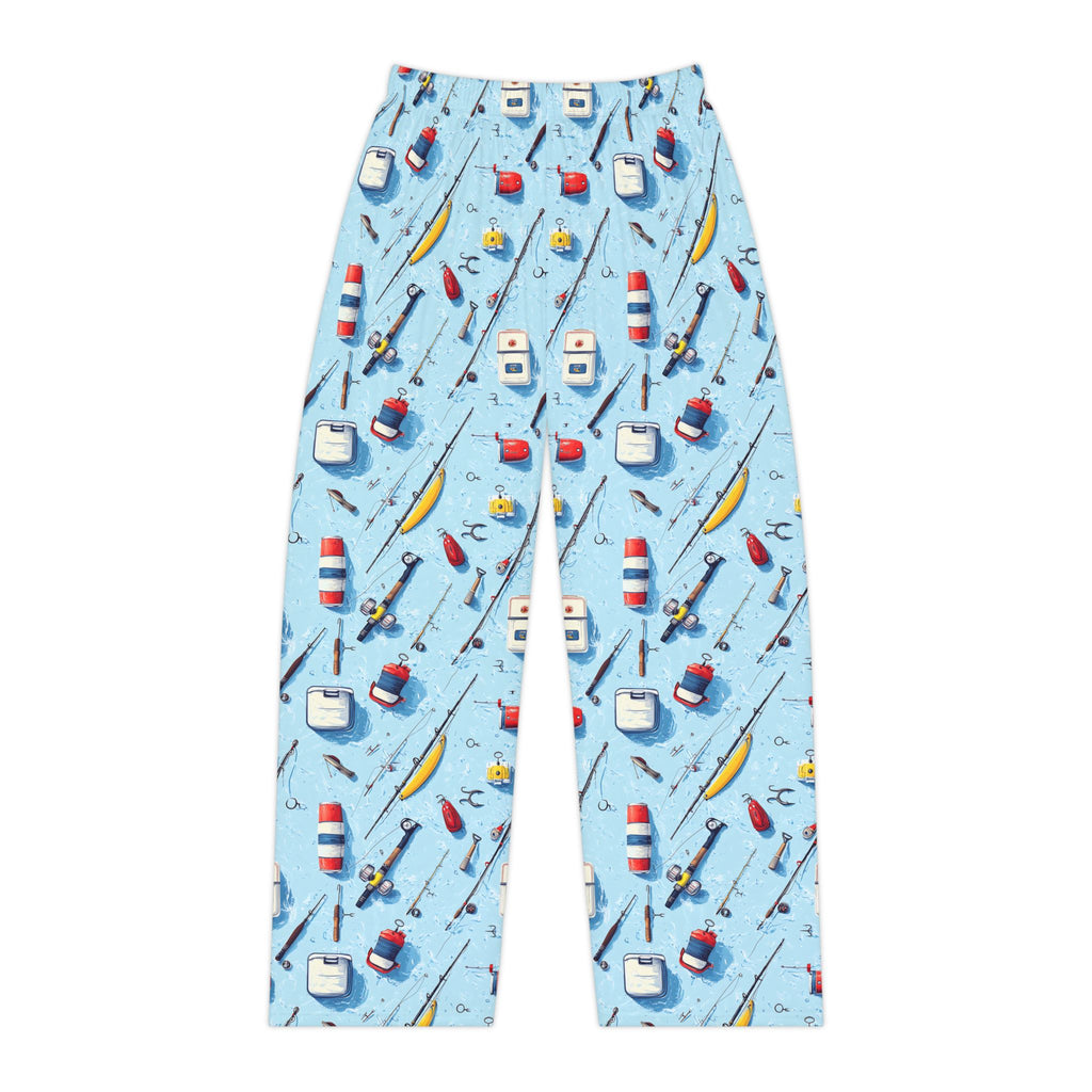 Fishing Pattern Women's Pajama Pants — Coastal Lure Sleepwear