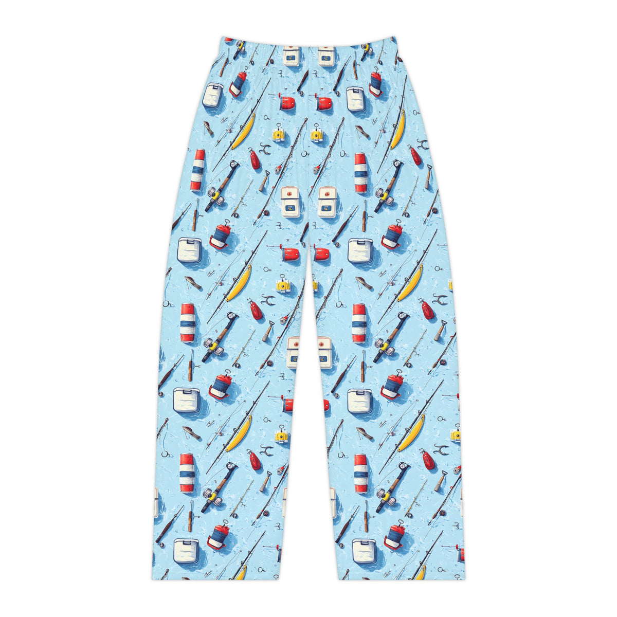 Fishing Pattern Women's Pajama Pants — Coastal Lure Sleepwear