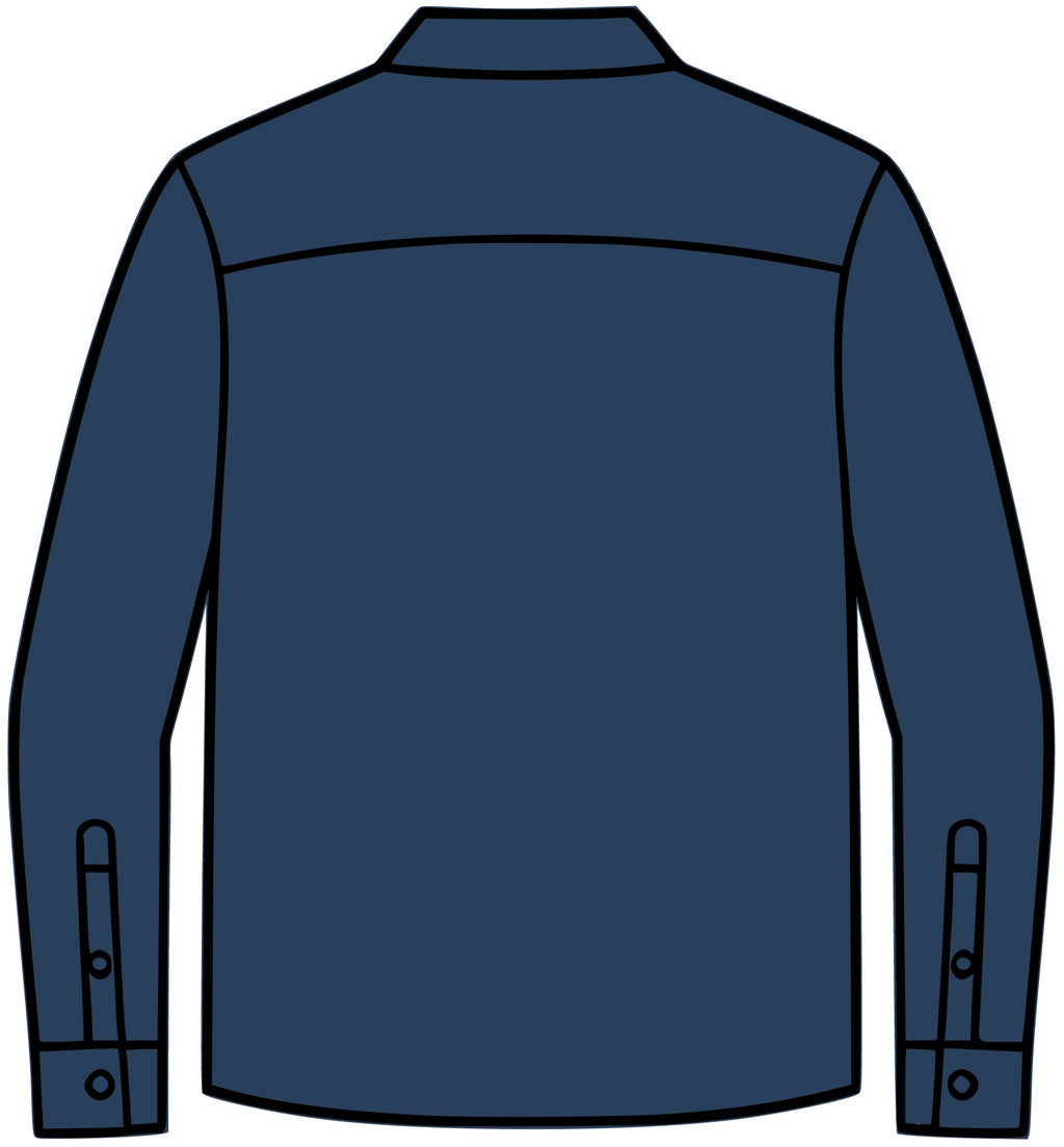Embroidered Monogram Long Sleeve Shirt
