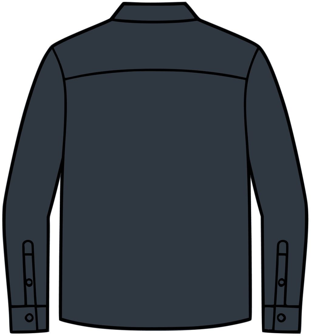 Embroidered Monogram Long Sleeve Shirt