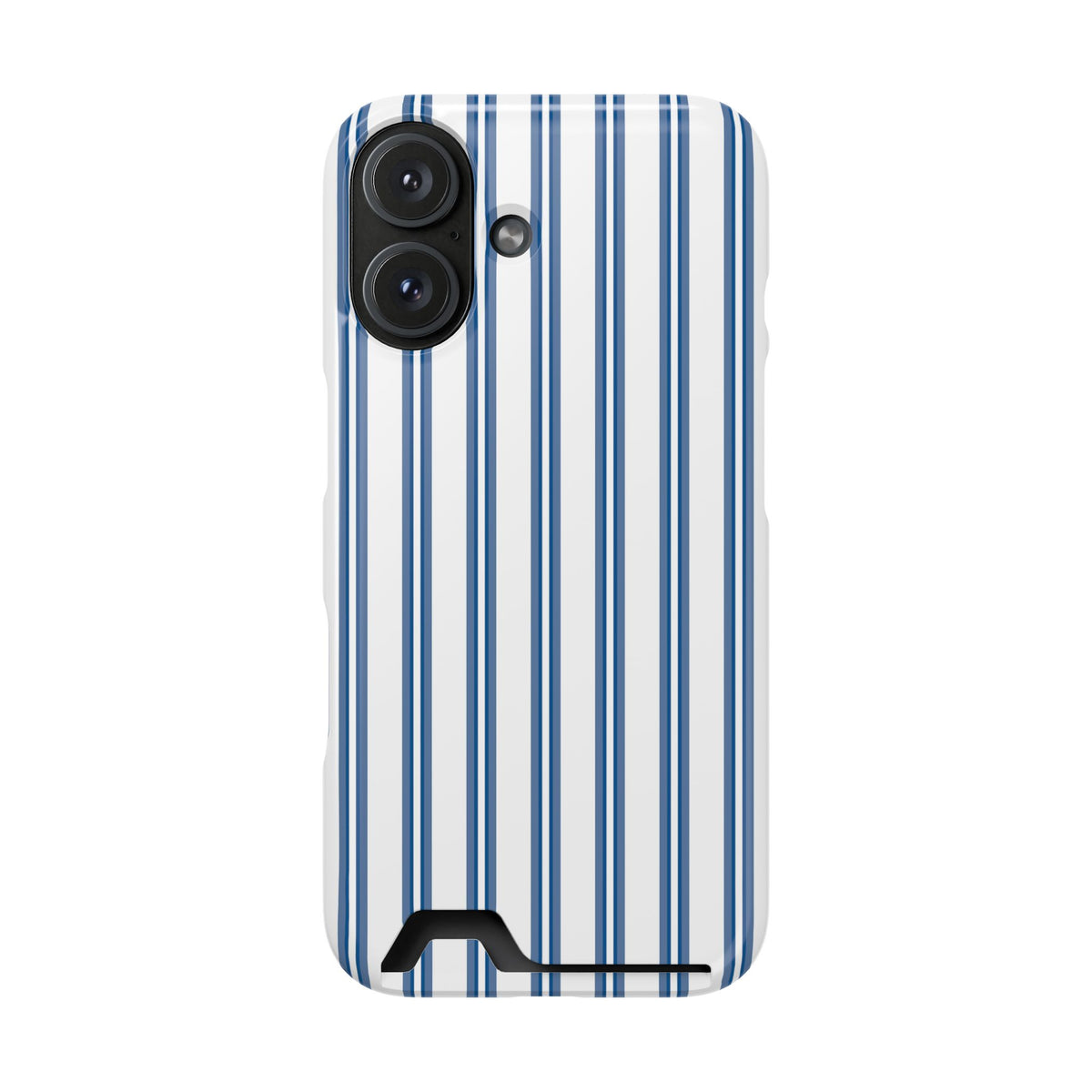 Blue Floral Card Holder Phone Case