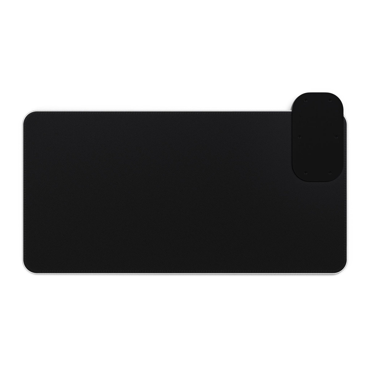 Blue Toile LED Gaming Mouse Pad with Wireless Charger — Extended RGB Desk Mat