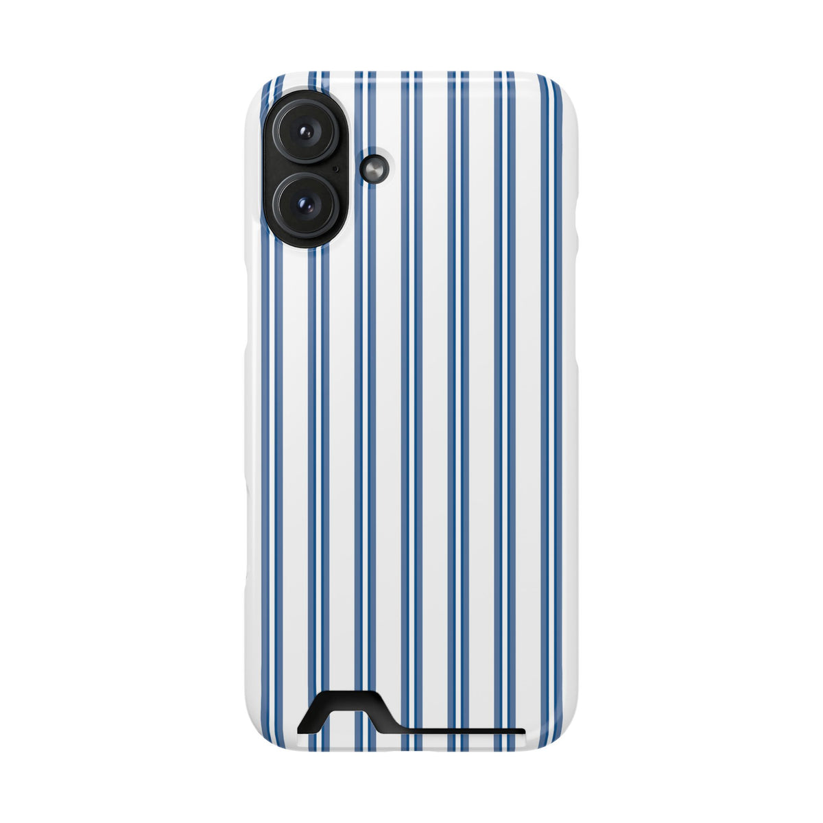 Blue Floral Card Holder Phone Case