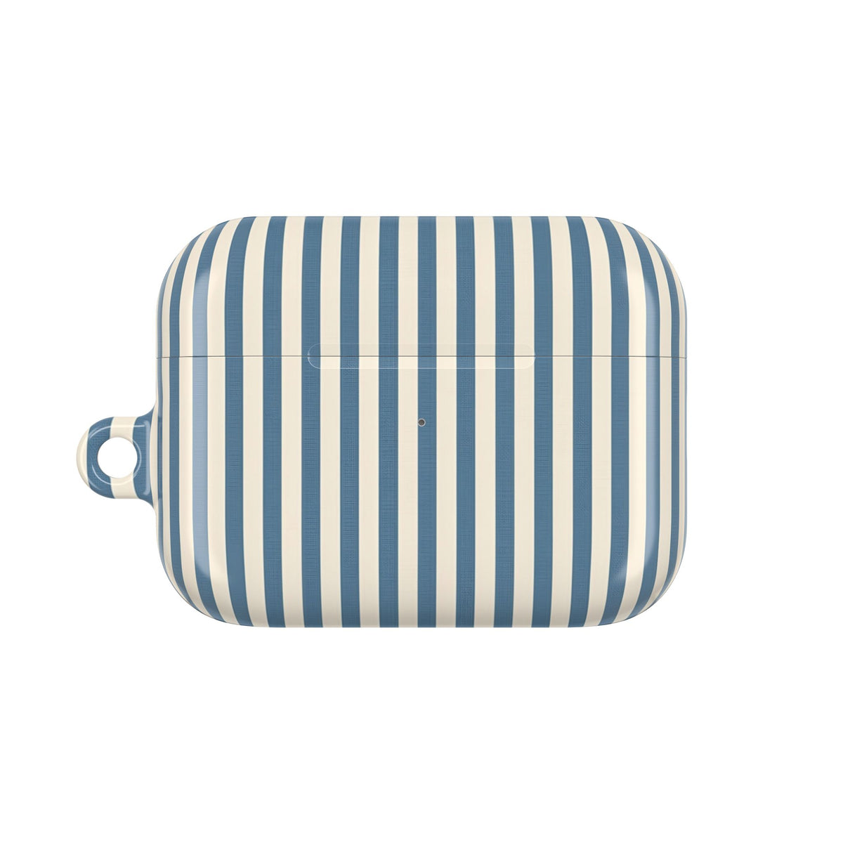 AirPod Case — Blue Toile Cityscape Pattern