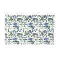 Garden Pavilion Pattern Pillowcase — Blue & Green Toile Microfiber Pillowcase