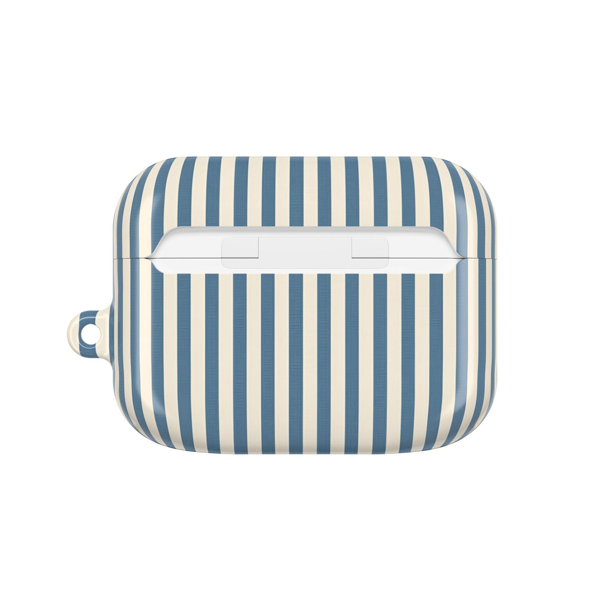 AirPod Case — Blue Toile Cityscape Pattern