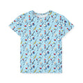 Kids Jersey — Blue Fishing & Nautical Sports All-Over Print