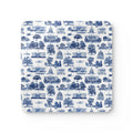 Blue Toile Washington D.C. Landmark Coasters (Set of 4)