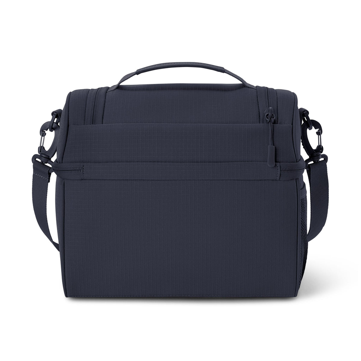 Navy Insulated Cooler Bag with Monogram Embroidery — Portable Lunch Tote for Work, School & Picnics