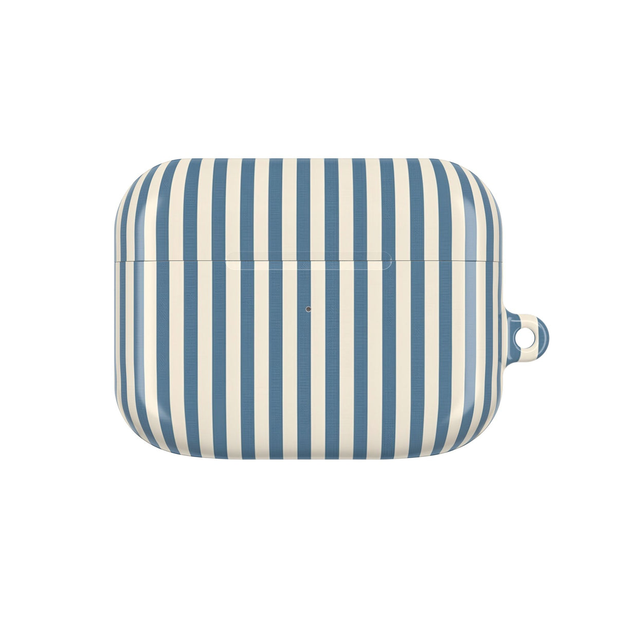 AirPod Case — Blue Toile Cityscape Pattern