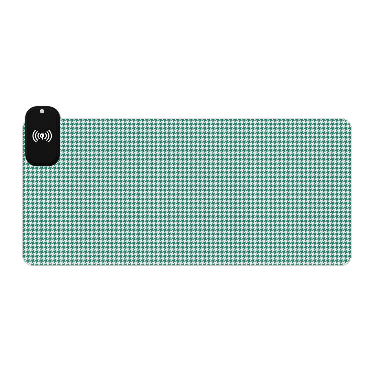 LED Wireless Charging Gaming Mouse Pad — RGB Desk Mat with Qi Charger