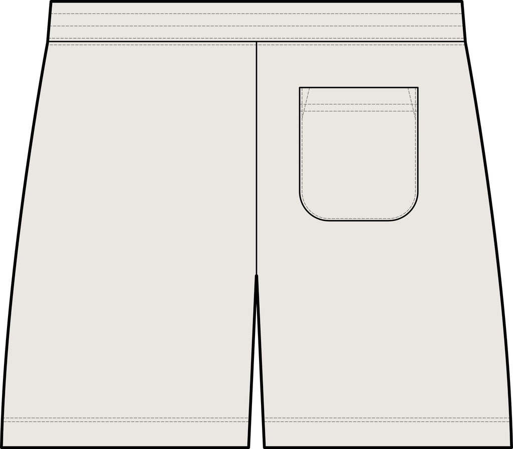 Relax Faded Track Shorts 18" – Casual Athletic Shorts with Minimal Logo