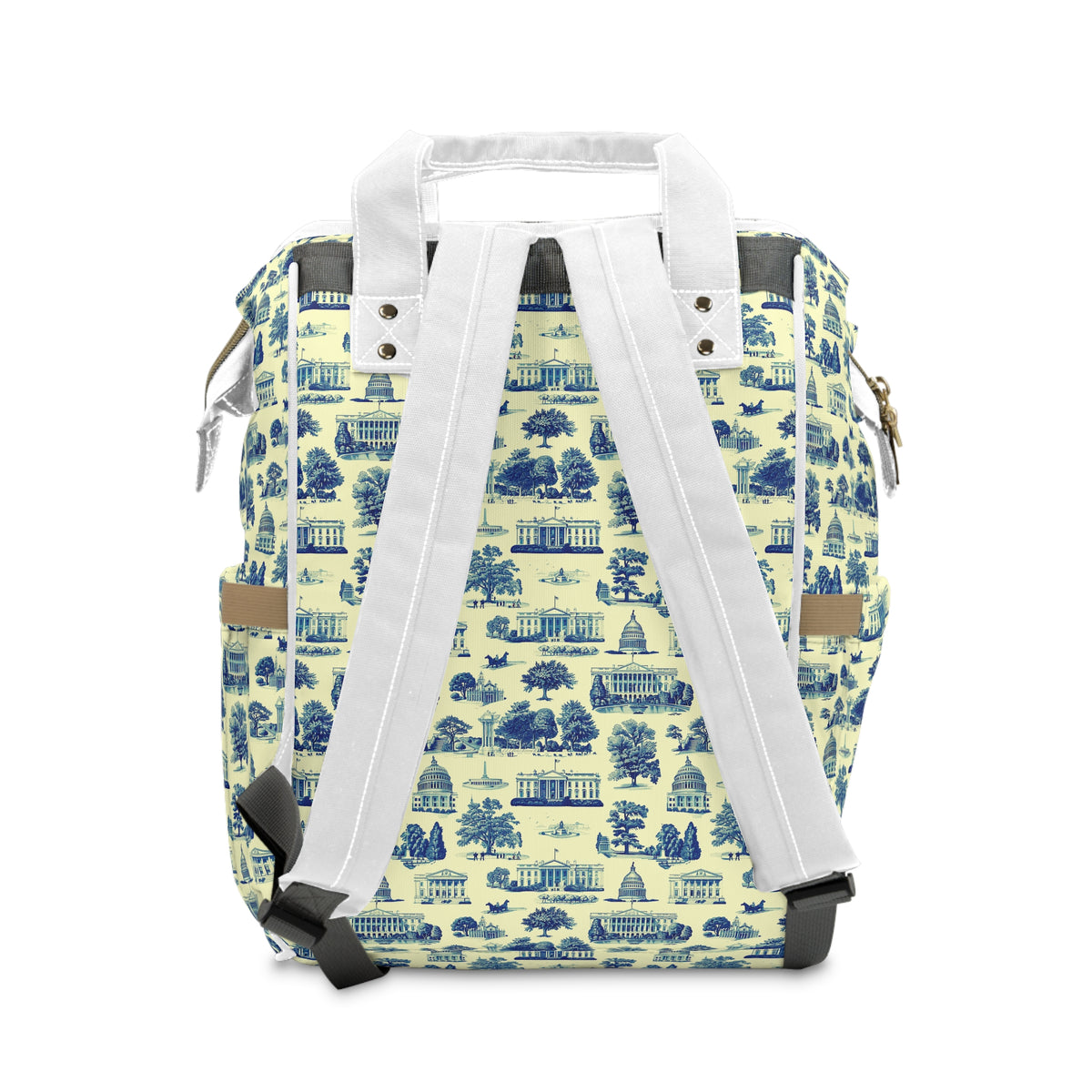 Toile Capitol Diaper Backpack — Multifunctional Baby Bag with Changing Pocket