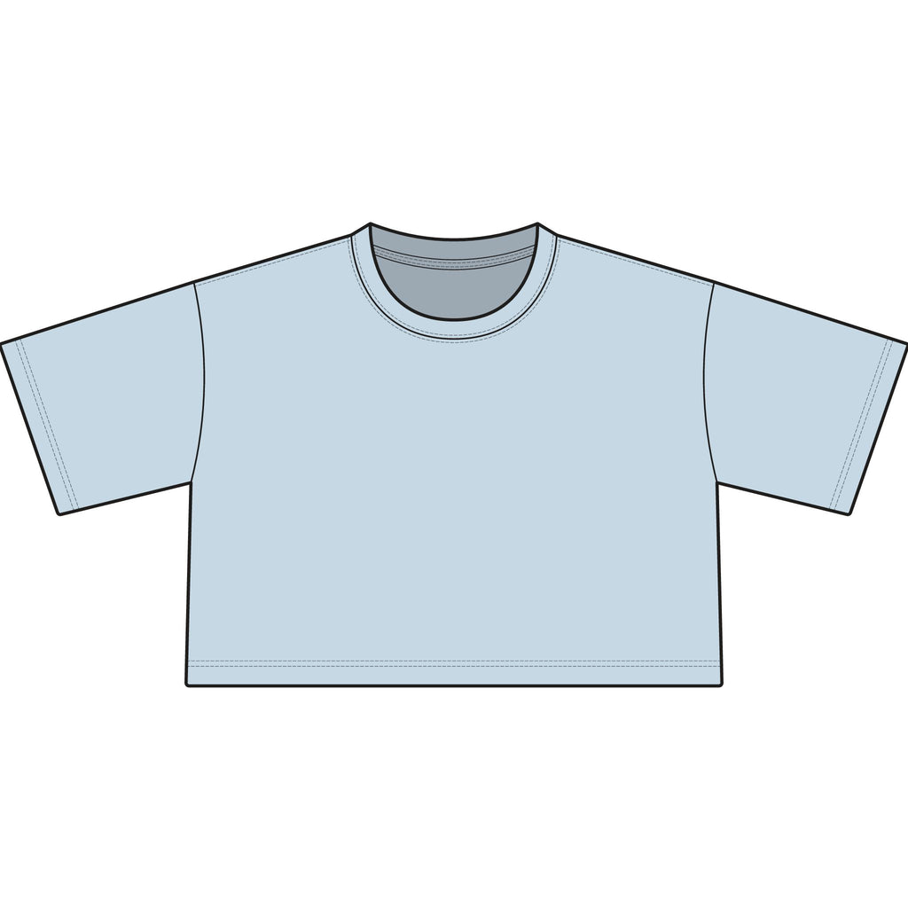Cropped T-Shirt — A.F.C. Richmond Crest Graphic