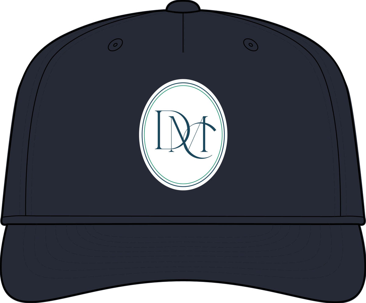 Monogram Rope Cap – DT Initials Performance Snapback
