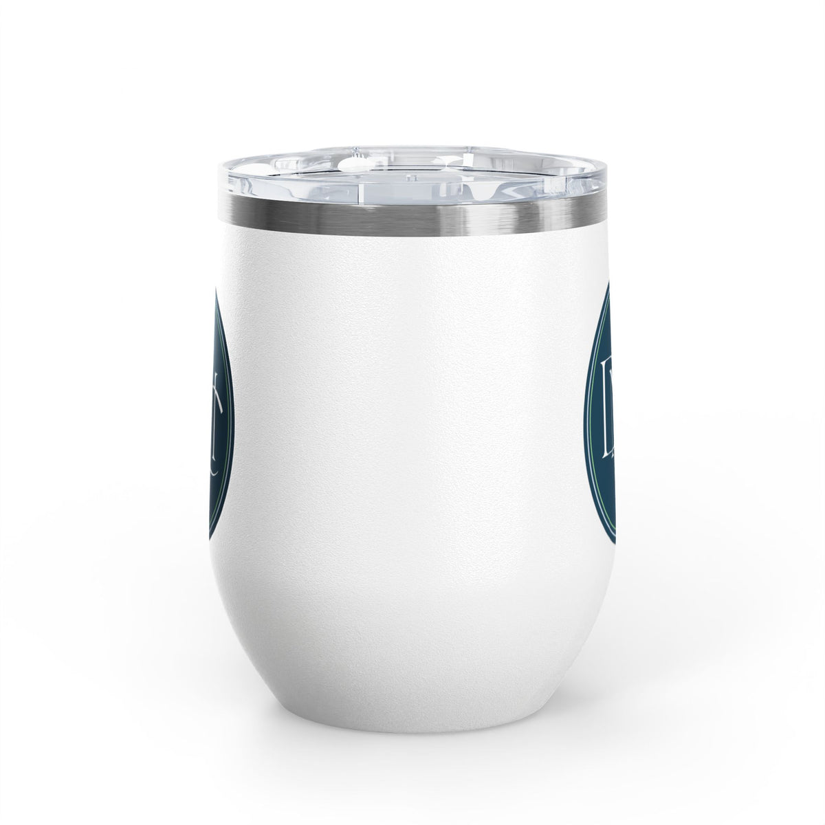 Monogram DM 12oz Insulated Wine Tumbler