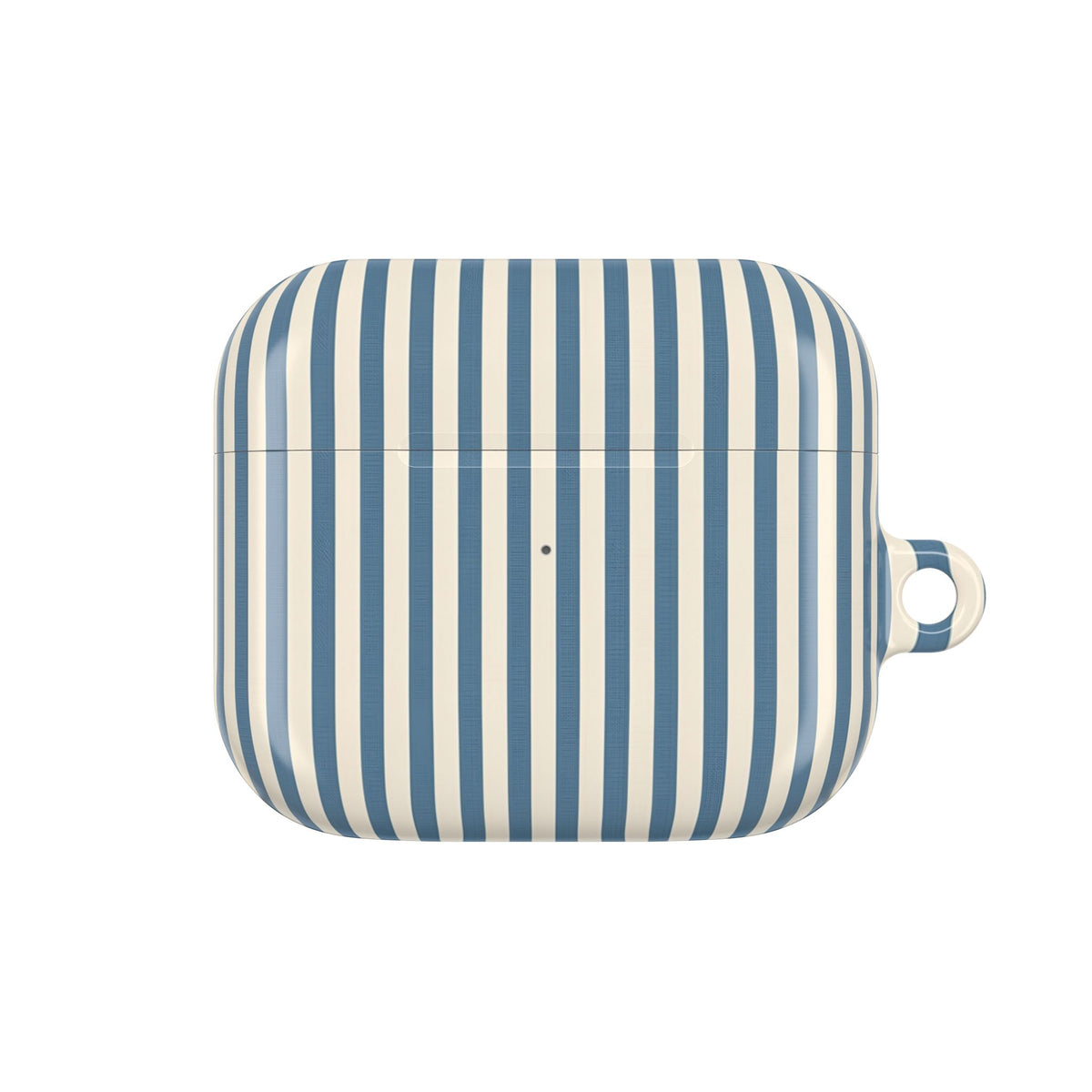AirPod Case — Blue Toile Cityscape Pattern