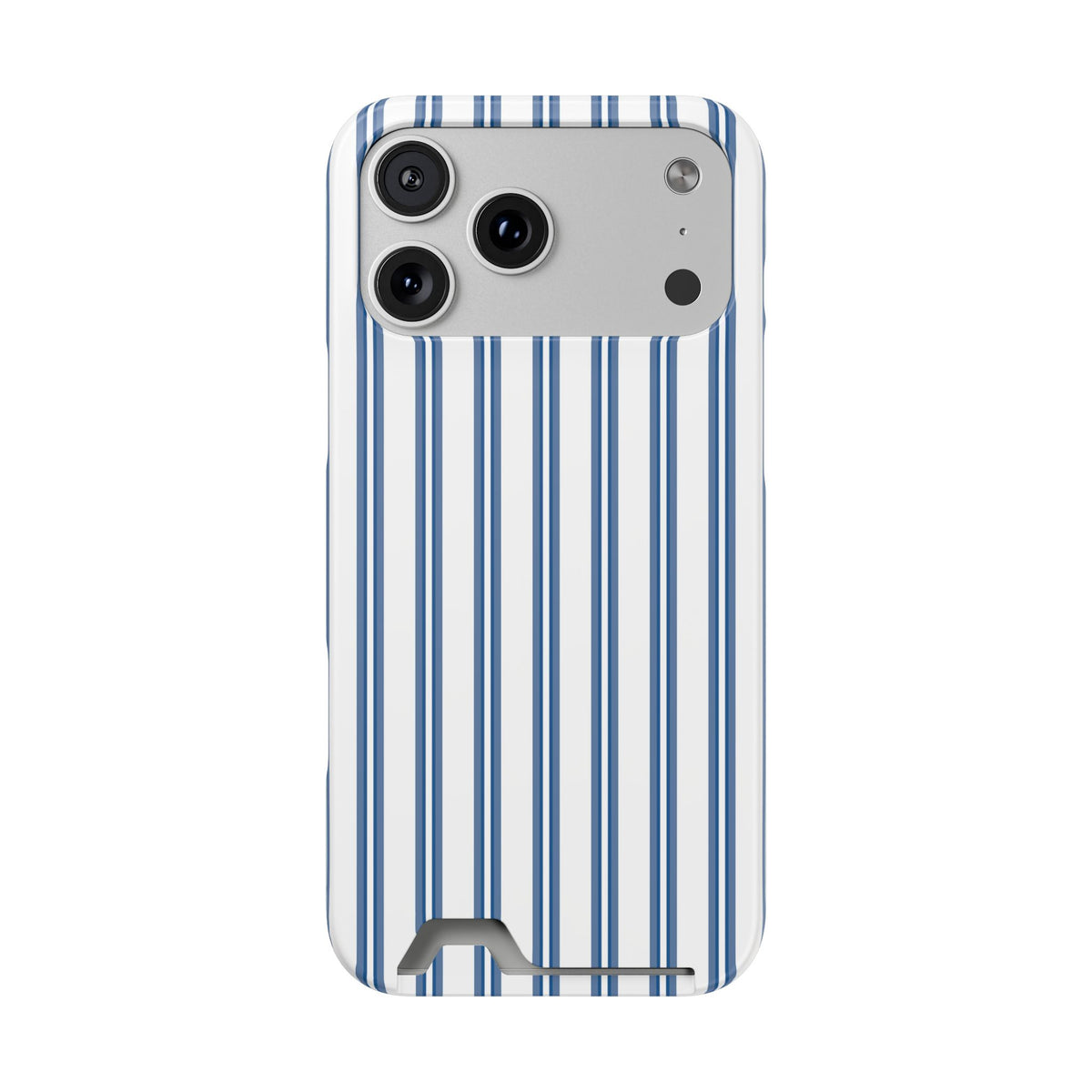 Blue Floral Card Holder Phone Case