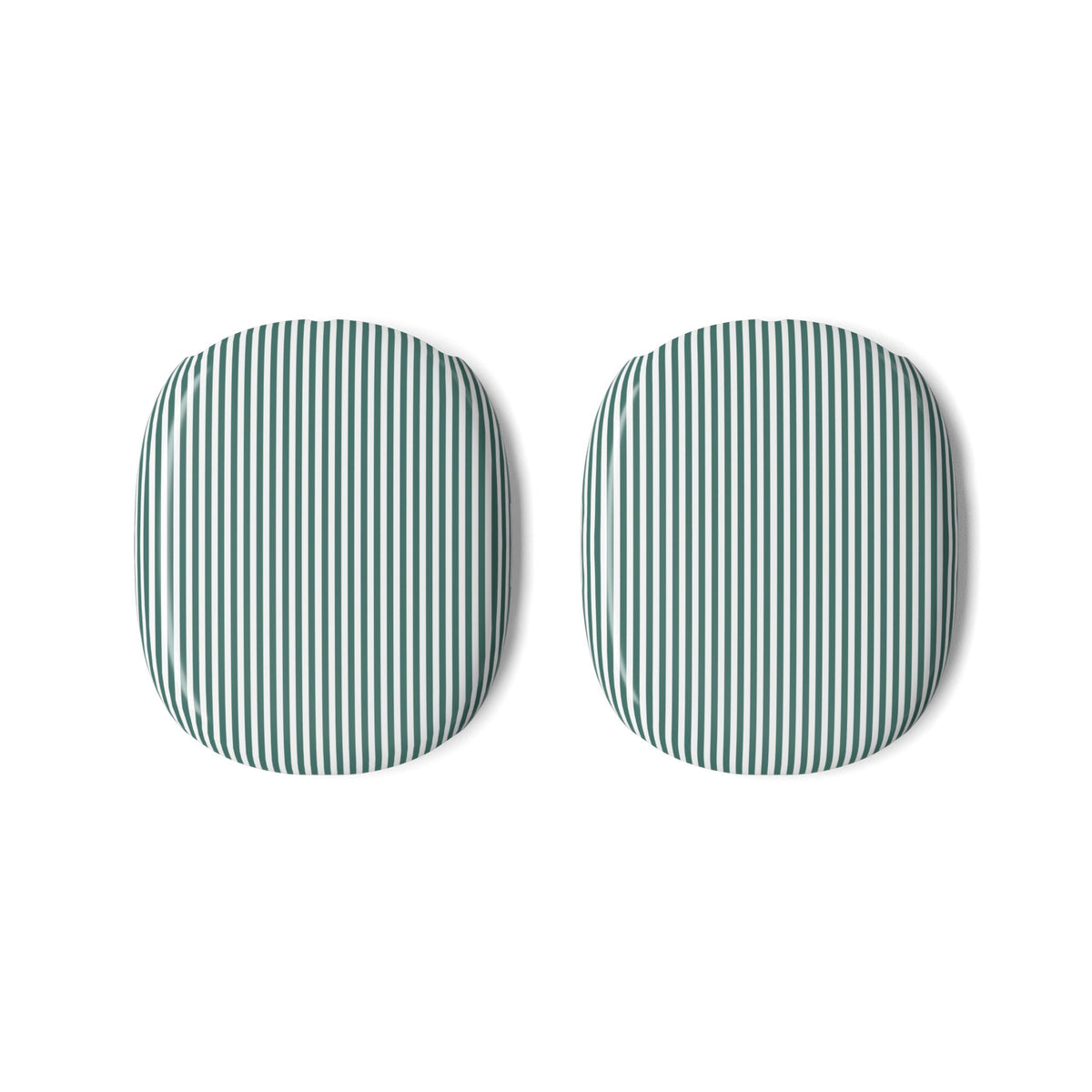 Grid Pattern AirPods Max Covers — Navy Blue Checked Headphone Skins