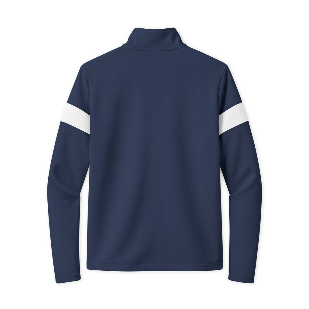 Travel Full-Zip Jacket — Navy Lightweight Travel Jacket with Compass Logo
