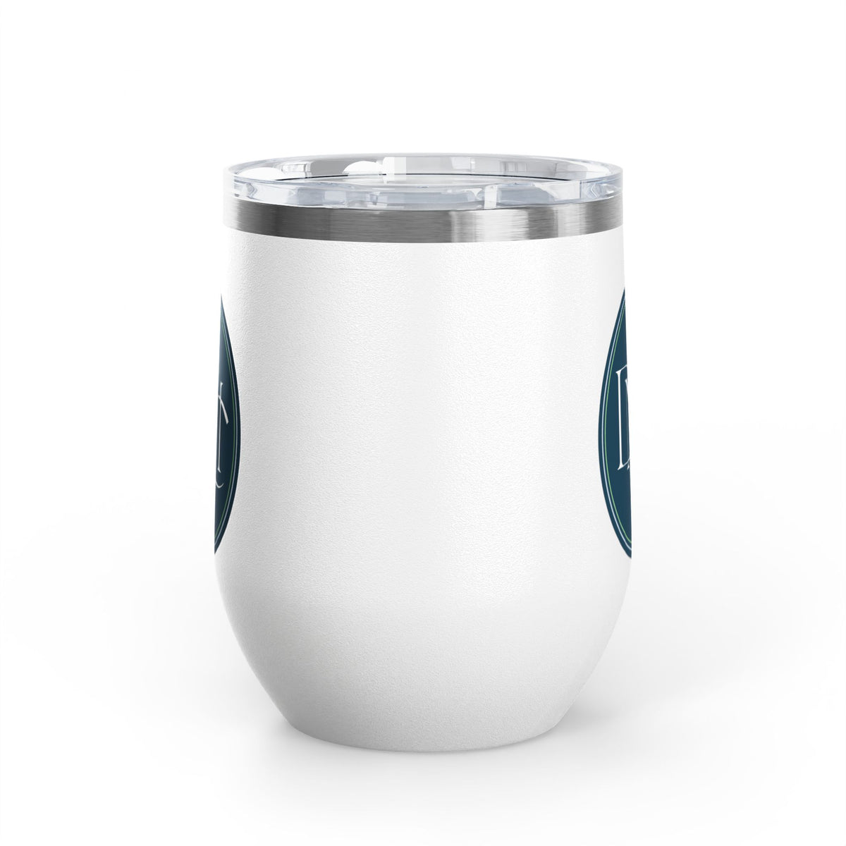 Monogram DM 12oz Insulated Wine Tumbler