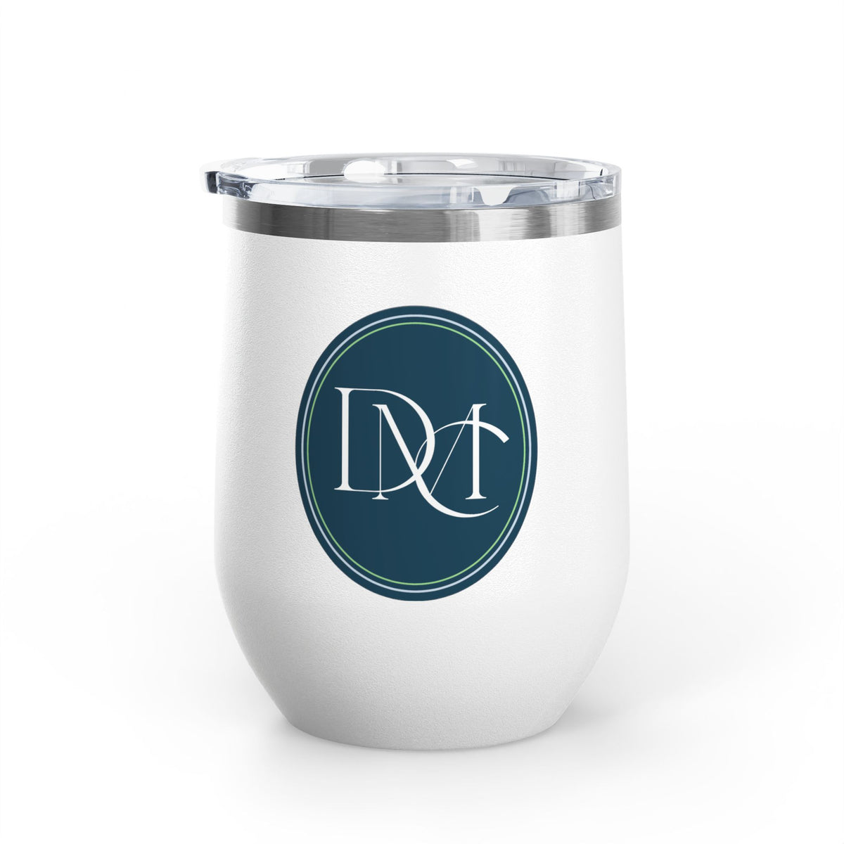 Monogram DM 12oz Insulated Wine Tumbler