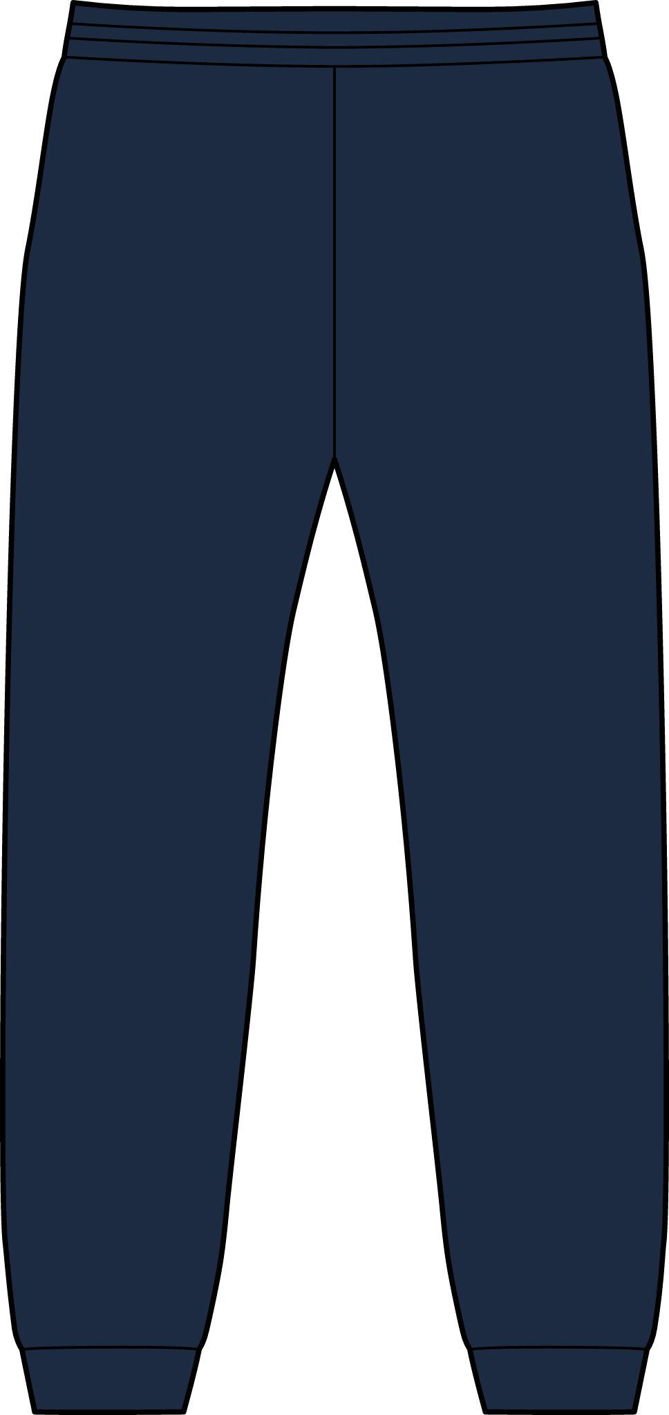 Embroidered Monogram Joggers — Classic Pocket Sweatpants
