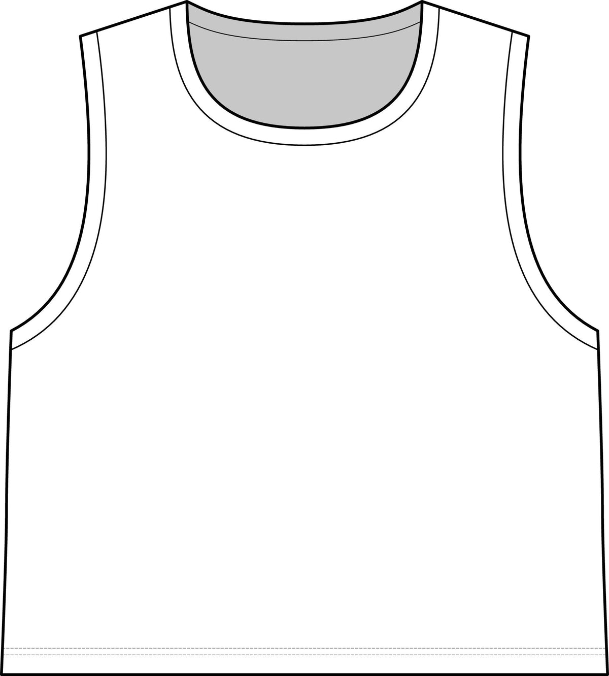 Martini Visor Face Crop Tank Top — Retro Aviator Mustache Sunglasses Design