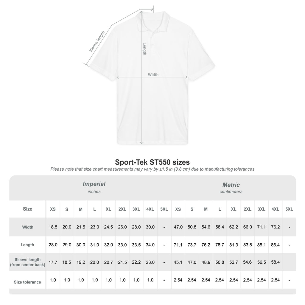 White Polo Shirt with Subtle Monogram Logo — Sport-Style Performance Polo