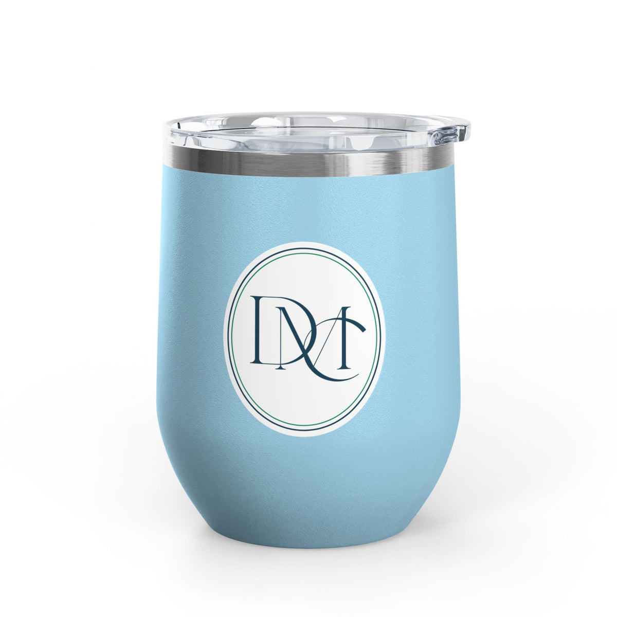 Monogram DM 12oz Insulated Wine Tumbler