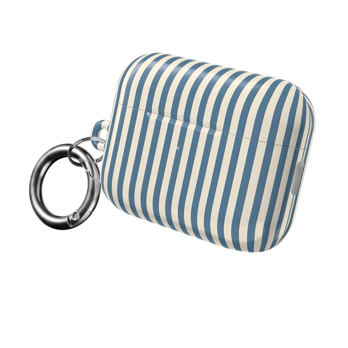 AirPod Case — Blue Toile Cityscape Pattern