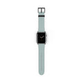 Seafoam Ribbed Silicone Watch Band — Comfortable Replacement Strap for Smartwatches