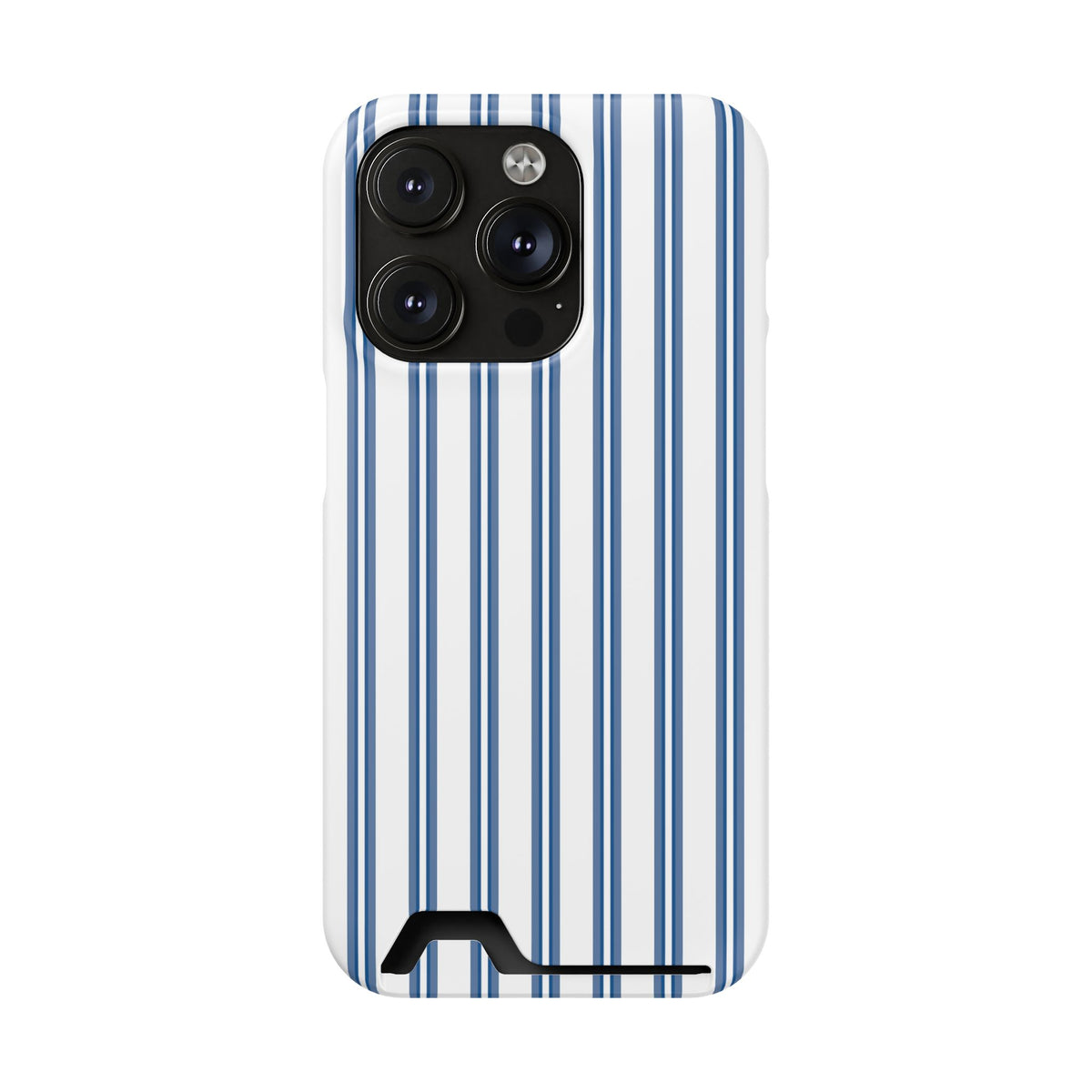 Blue Floral Card Holder Phone Case