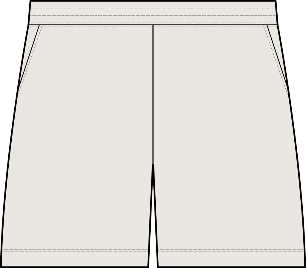 Relax Faded Track Shorts 18" – Casual Athletic Shorts with Minimal Logo