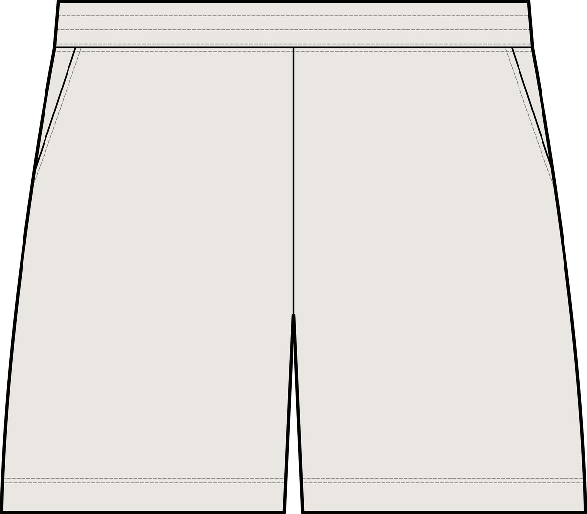 Relax Faded Track Shorts 18" – Casual Athletic Shorts with Minimal Logo