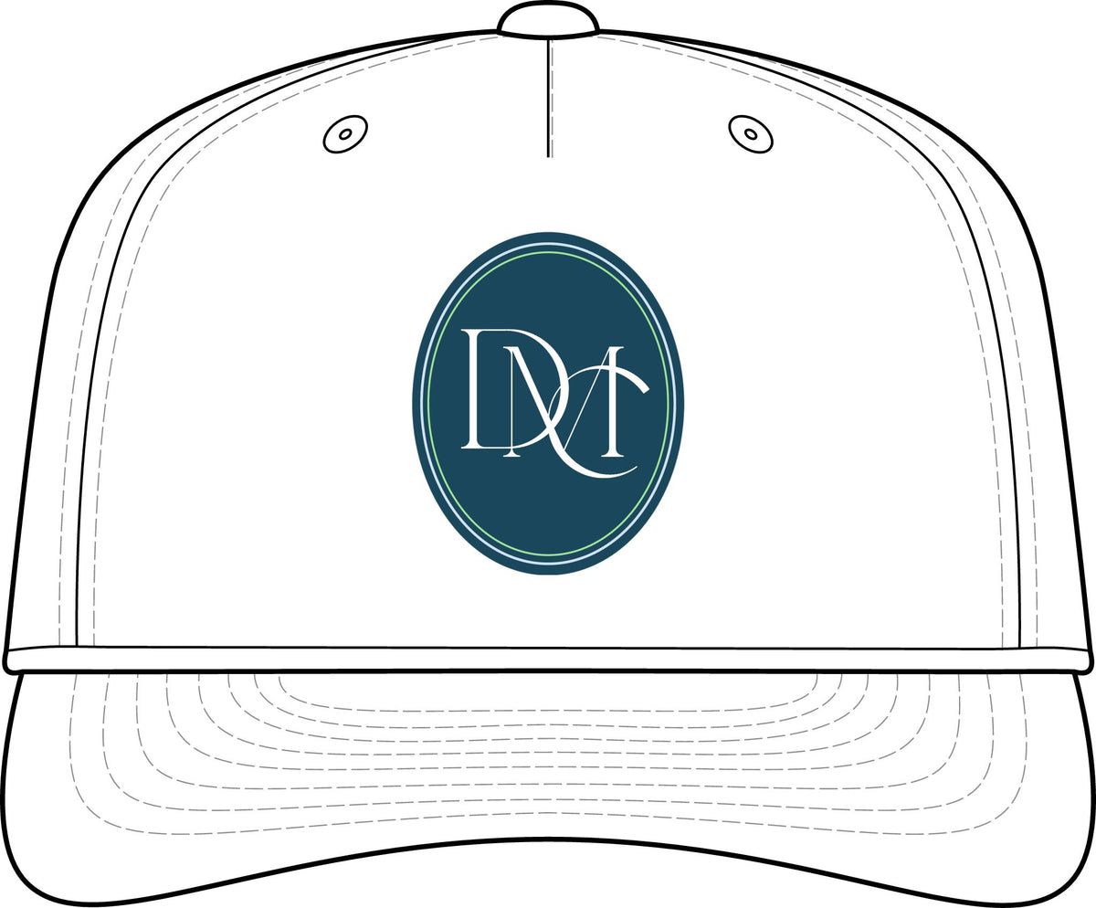 Monogram Rope Cap – DT Initials Performance Snapback
