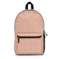 Geometric Rust Pattern Backpack