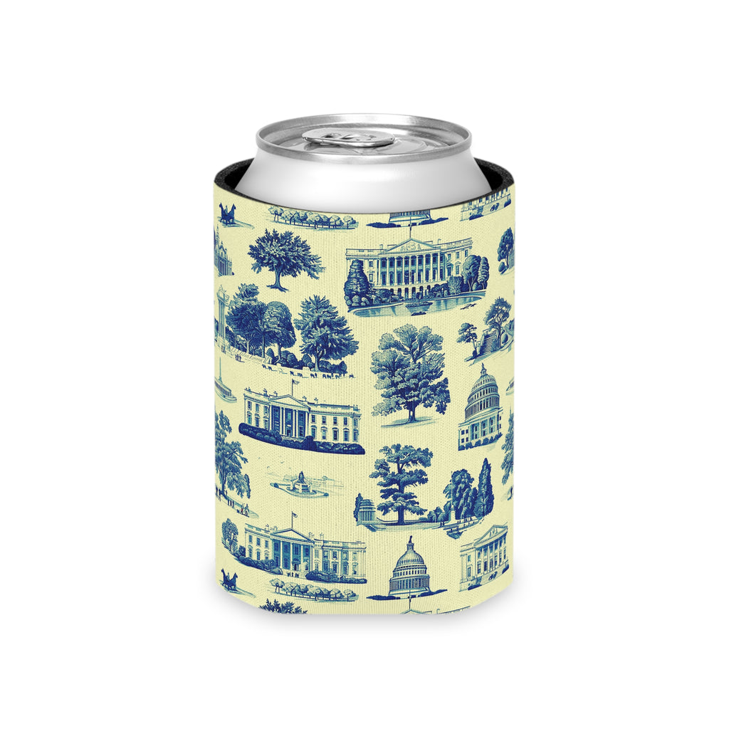 Washington DC Toile Can Cooler